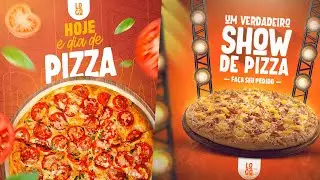 Mega aula - Criando posts para pizzaria no photoshop