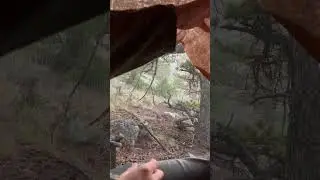 How to stay dry in a rainstorm while hunting #elk #deerhunting #hunting #outdoors #bushcraft