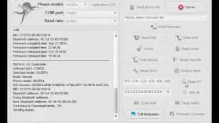 GU297a Unlock, Repair BT addess and IMEI by Octopus Box