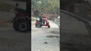 Normal electric vehicle ,change to handicap vehicle | komaki x1 ModifiedFor Handicapped