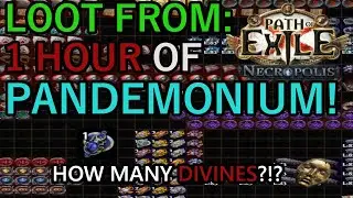 Loot From 1 Hour Of PANDEMONIUM! [Path Of Exile 3.24]