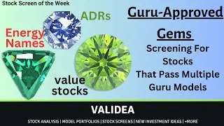 Guru-Approved Gems: Stock Screen of the Week