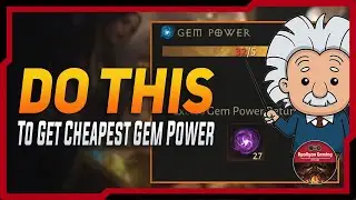 UGLIEST WAY To Get Cheapest Gem Power For Upgrades - Diablo Immortal