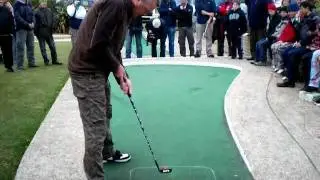 Castle Golf World Crazy Golf Championships 2011 - Final Sudden-Death Play-off - Holes 1-4