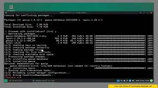 Manjaro / Arch - Nginx Web Server On Manjaro 21.2.0 Linux