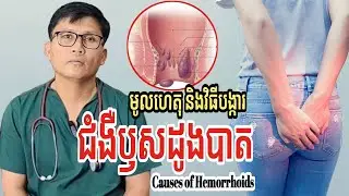 មូលហេតុ និងវិធីបង្ការ ជំងឺឫសដូងបាត Causes of Hemorrhoids | វេជ្ជ. ហង្ស ដារ៉ា