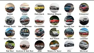 Every Car Style Explained In 12 Minutes