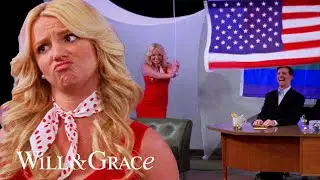 Jack's New Co-host Has a Hidden Agenda (Britney Spears Guest Stars) | Will & Grace