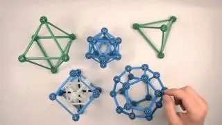 Zometool Platonische Körper - Heilige Geometrie praktisch