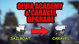 Olvia academy and Caravel upgrade Detailed Walktrough | Black desert online