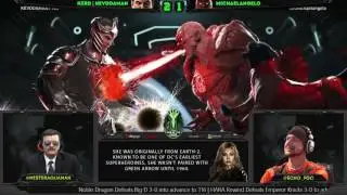 INJUSTICE 2 | MICHAELANGELO VS. KEVODAMAN | TOURNAMENT WOTG
