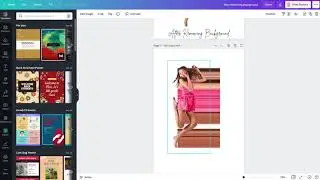 HOW TO CREATE A STRETCHED PIXEL EFFECT IN CANVA?