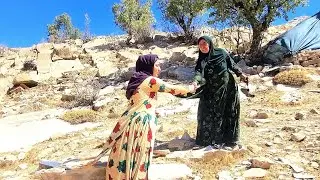 From displacement to helping a nomadic woman: Mother Zari's kindness in the mountains