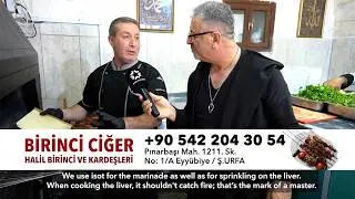 Urfa’da Ciğerin Üstadı Halil Usta! | Adanalılar Bile Bu Lezzete Hayran Kaldı!