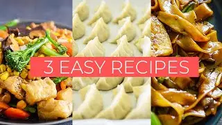 3 Easy plantbased Recipes perfect for LUNAR CHINESE NEW YEAR!