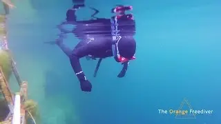 Freediving to 20m at Komati Springs