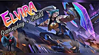 Elvira , Nova skin, uma virada emocionante , gameplay+ Build