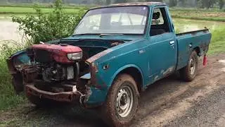 Pickup truck with tractor Diesel engine Part 1/2