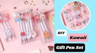 DIY Kawaii Gift Pen Set / How to Make cute homemade pen / pen decoration idea / art and craft