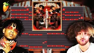 How Metro Boomin Flips Vintage Samples Into CRAZY Beats For 21 Savage (FL Studio Tutorial)