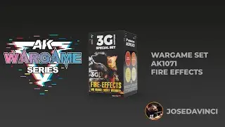 TUTORIAL AK1071 FIRE EFFECTS 🖌JOSEDAVINCI