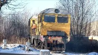 Тепловоз УТМ1 - 025 в Центральном парке г. Щёкино, Тульская обл.