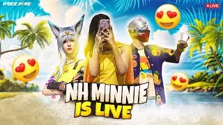 Free fire🔥 girl YouTuber 🍁live streaming✨  Friendly & Funny Gameplay | 🕸️ Featuring Tom & Jerry | 🇮🇳