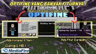 SIN OPTIFINE ! | MCPE 1.20 !