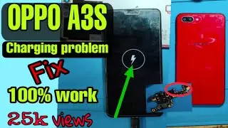OPPO A3s Not charging [fix] Fake charging problem solution 100%work #oppoa3s