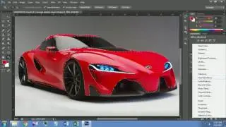 Tips dan Trik Cara mengubah warna mobil di Photoshop