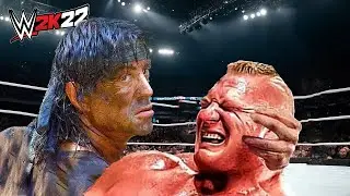 Rambo vs. Brock Lesnar (WWE 2K22) - Rematch