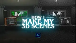 How To make 3D scenes - After effects (element 3d)
