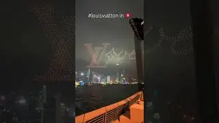 Louis Vuitton's Men's Prefall 2024 Show in Hong Kong! #travel #louisvuitton #fashion