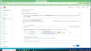 How to add CName record to domain from cloudflare DNS Setting for Blogger
