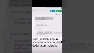 Değişkenker Part 2: Kapsam (Scope) #arduino #variables #scope #kapsam