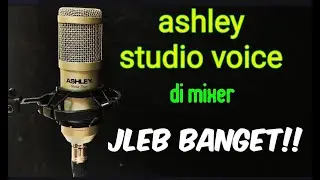 ASHLEY STUDIO VOICE mic condenser murmer yang KHAS mantabnya!