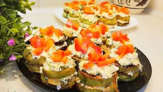 Вкуснейшая закуска из кабачков!