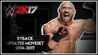 WWE 2K17 - Ryback Updated Moveset (PS3/Xbox360)