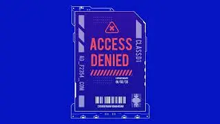 Access Denied Animation HUD