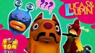 Hoạt hình LUCAS & LUPIN | Tập 10 - BẠN GÀ TINH NGHỊCH | POM POM 4kids