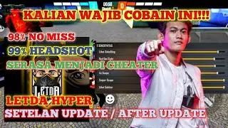 WAJIB COBAIN INI || SENTIVITAS LETDA HYPER 2021 || SETTINGAN FREEFIRE TERBAIK - GARENA FREEFIRE