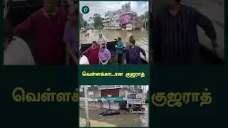 Ahmedabad heavily flooded following rainfall | Oneindia Tamil