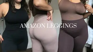 AMAZON SCULPTING LEGGINGS | PETITE | CURVY