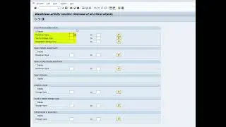 SAP LL01 Warehouse Activity Monitor