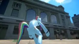 Mario Vs Rainbow Dash - EPIC BATTLE