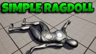 HOW TO MAKE A SIMPLE RAGDOLL | Unreal Engine Tutorial