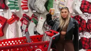 Target Christmas Shopping & Decorating For Christmas Vlogmas Day 1 2023