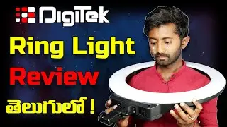 Digitek Ring Light Review in Telugu | Digitek Ring light in Telugu | TechnicalAnjan