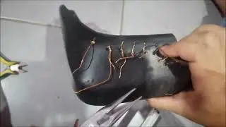 #diy fix alza broken mudflap |  restore broken #car  mud guard  |  repair mud splash patah #viral