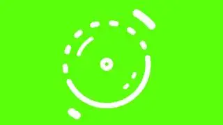 logo background green screen